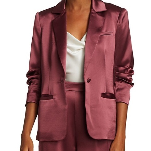 cinq a sept Jackets & Blazers - CINQ A SEPT NEVER WORN KHLOE Silk Blazer